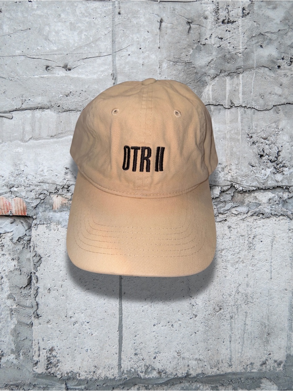 OTR II Beige Baseball Cap — Men’s Casual Hat